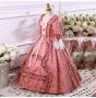 European Baroque Princess Dress for Children: Regal Attire 