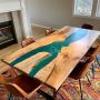 Modern Opulence: Epoxy Resin Dining Tables Redefining Luxury