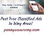 Place Free Classified Ads