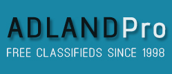 free classifieds since 1998 at adlandpro