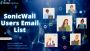 Looking For Best SonicWall Users Email Contacts in USA, UK