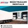 Affordable Semi Trailer Rentals Available Now!