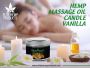 Unwind the Goodness of Hemp Massage Oil Candle - Elite Hemp
