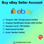 Buy eBay Seller Account – 100% Secure, Verified Identity