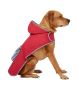 Frisco Lightweight Red Reversible Packable Dog Raincoat -A2Z