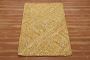 Hallway Stair Runner Rug Braided Chindi Cotton Rug Yellow Ju
