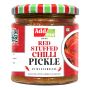 Add me Red Stuffed Chilli Pickle In Mustard Oil 200gm 