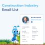 🏗️ Construction Companies Email List – California, Texas, F