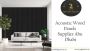 acoustic wood panels installation uae