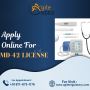 Apply Online for MD-42 License 