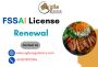 FSSAI License Renewal
