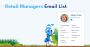 Looking for Retail Managers Email List USA? Get 100% Data