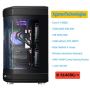 High end Core i9 14900K custom desktop computer