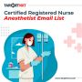 Buy Nurse Anesthetists Email List USA for Surgical Anesthesi