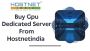Buy Gpu Dedicated Server From Hostnetindia