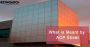 Fire Safety in Focus: Understanding the Role of FR ACP Panel