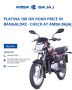 Platina 100 On Road Price In Bangalore - Amba Bajaj