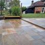 Rippon Buff Indian Sandstone Paving Slabs – 22mm Calibrated 