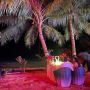 Basic Beachside Candlelight Dinner With Wine and Cake