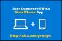 How do you create the link to the windows application on an 
