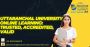 Uttaranchal University Online Learning: Trusted, Accredited,