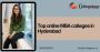 Top online MBA colleges in Hyderabad