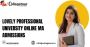 Lovely Professional University online MA admissions