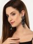 Party-Ready Black Earrings by Bijoux By Priya
