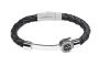 Elegant Womens Black Leather Braided Bracelet Elegant Womens Black Leather Braided Bracelet
