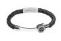 Stylish Braided Black Leather Bracelet Stylish Braided Black Leather Bracelet