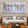 Beautiful Colorful Flowers Canvas Painting For Wall Décor By