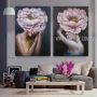 Buy Beautiful Flower on Head Artwork For Wall Decor By ARTTR