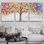 Buy Colorful Canvas Painting Of Calico Tree By ARTTREE