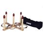 SYNCO Wooden Quoits Hoopla Throw Game