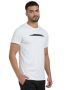 Synco Luxe Performance Sports Tshirt for Men (White)