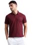  Synco Zen Polo Tshirt for Men(Maroon)