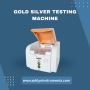 Gold silver testing machine 