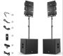 Proreck Club 8000 – 8000W PA Speaker System with 18-Inch Sub