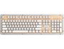 Vintage Backlit Mechanical Keyboard