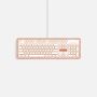 Wooden mechanical keyboard