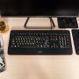 Vision Backlit Computer Keyboard