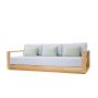 BALI TEAK COLLECTIVE - UBUD 3-SEATER SOFA WITH FOAM