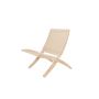 BALI TEAK COLLECTIVE - SANTORINI PAPERLOOM LOUNGE CHAIR