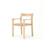 BALI TEAK COLLECTIVE - SURI DINING ARM CHAIR SOLID TEAK 