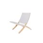 BALI TEAK COLLECTIVE - SANTORINI LOUNGE CHAIR- VIRO GREY