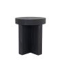 BALI TEAK COLLECTIVE - BOSCO SIDE TABLE – BLACK