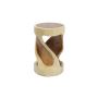 BALI TEAK COLLECTIVE - SUAR ROUND DIAGONAL STOOL – BIG