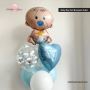 Baby Boy Foil Bouquet in Dubai