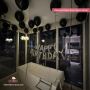 🖤✨ Black and Silver Room Decor in Dubai! ✨🖤 🖤✨ Black and Silver Room Decor in Dubai! ✨🖤