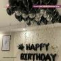 🎈 Silver & Black Balloons Decoration in Dubai! 🎈